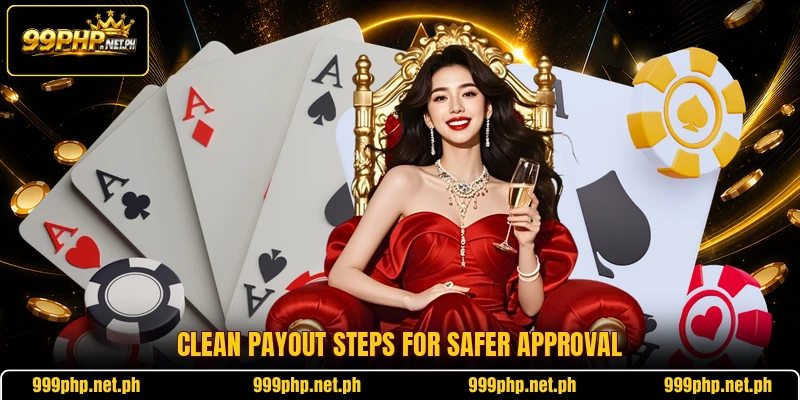 Clean payout steps for safer approval