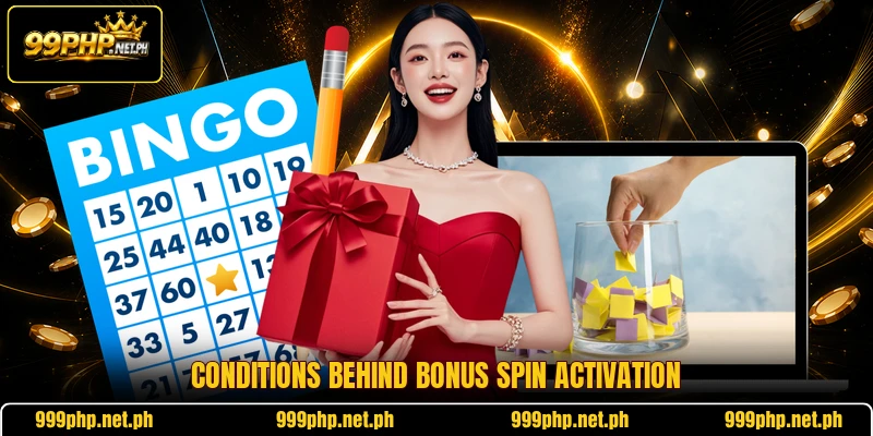 Conditions behind Bonus Spin activation