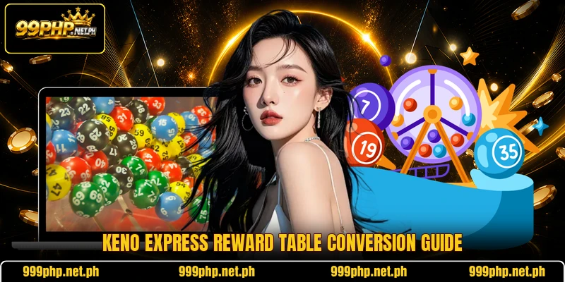 Keno Express reward table conversion guide