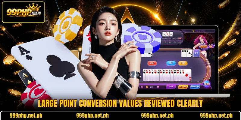 Large point conversion values reviewed clearly