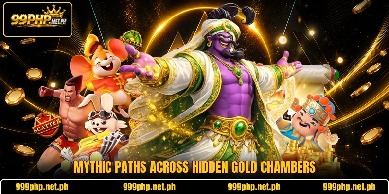 Mythic paths across hidden gold chambers