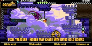 Pixel Treasure - Hidden Map Chase With Retro Gold Rooms