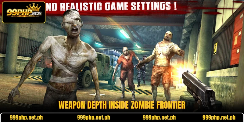 Weapon depth inside Zombie Frontier